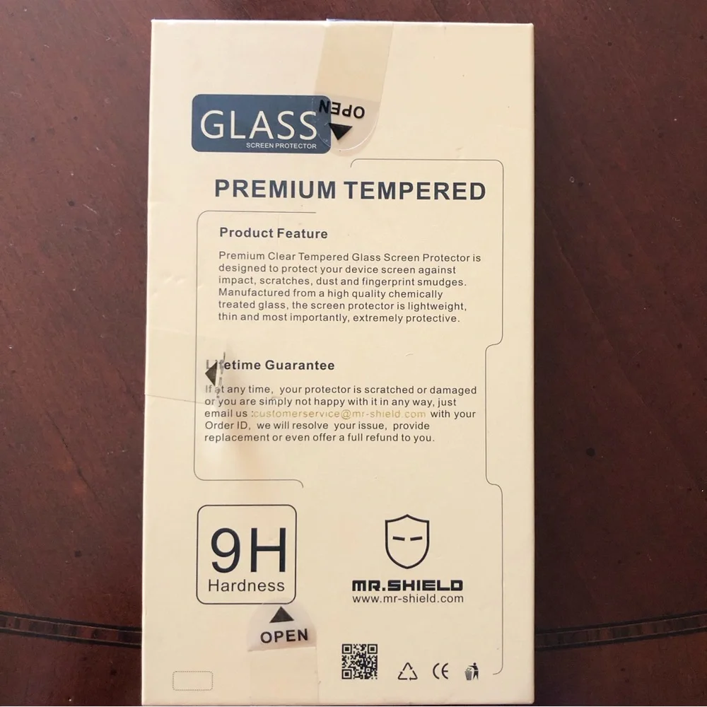 New in Packages Bundle of Mr. Shield Cellphone Screen Protector Diferentes Sizes
